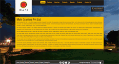 Desktop Screenshot of mahigranites.com