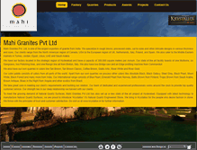 Tablet Screenshot of mahigranites.com